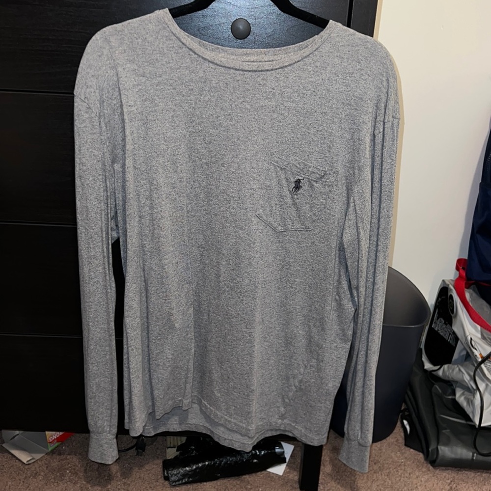 Polo long sleeve shirt, very good condition, size large